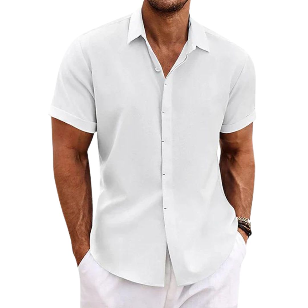 Logan - Linen Casual Shirt For Men